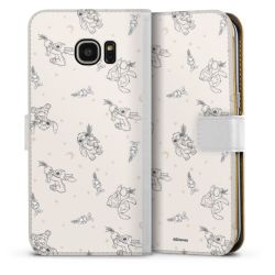 Sideflip Fodral med flap vit