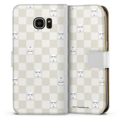 Sideflip Fodral med flap vit