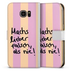 Sideflip mit Lasche weiß