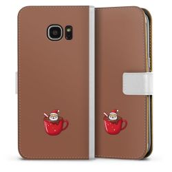 Sideflip Fodral med flap vit