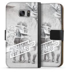 Sideflip mit langer Lasche schwarz