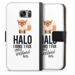 Sideflip mit langer Lasche schwarz