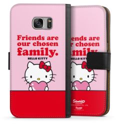 Sideflip mit langer Lasche schwarz