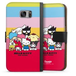 Sideflip mit langer Lasche schwarz