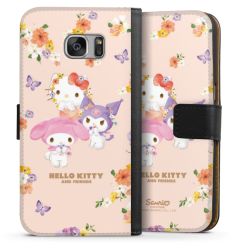 Sideflip mit langer Lasche schwarz