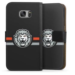 Sideflip mit langer Lasche schwarz