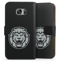 Sideflip mit langer Lasche schwarz