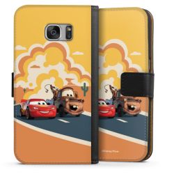 Sideflip mit langer Lasche schwarz