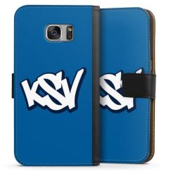 Sideflip mit langer Lasche schwarz