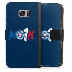 Sideflip mit langer Lasche schwarz