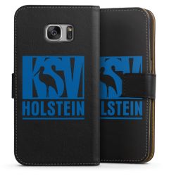 Sideflip mit langer Lasche schwarz