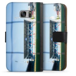 Sideflip mit langer Lasche schwarz