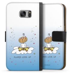 Sideflip mit langer Lasche schwarz