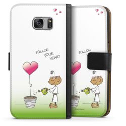 Sideflip mit langer Lasche schwarz