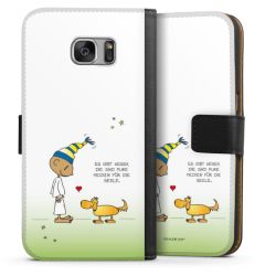 Sideflip mit langer Lasche schwarz