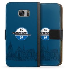 Sideflip mit langer Lasche schwarz