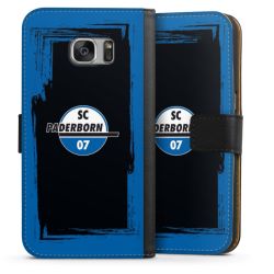 Sideflip mit langer Lasche schwarz