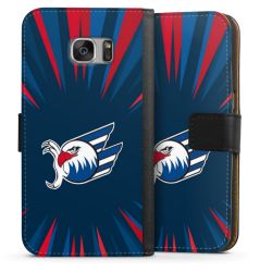 Sideflip mit langer Lasche schwarz