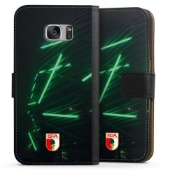 Sideflip mit langer Lasche schwarz