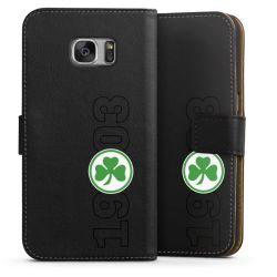 Sideflip mit langer Lasche schwarz