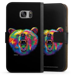 Sideflip Fodral med flap svart