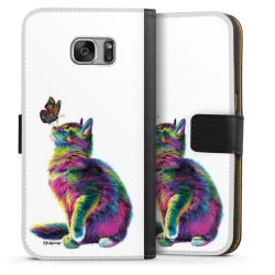 Sideflip Fodral med flap svart