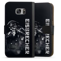 Sideflip mit langer Lasche schwarz