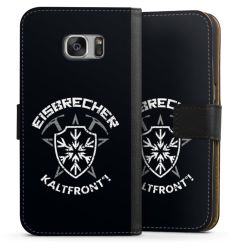 Sideflip mit langer Lasche schwarz