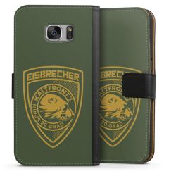 Sideflip mit langer Lasche schwarz