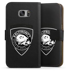 Sideflip mit langer Lasche schwarz