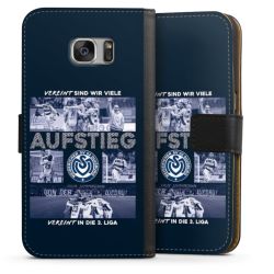 Sideflip mit langer Lasche schwarz