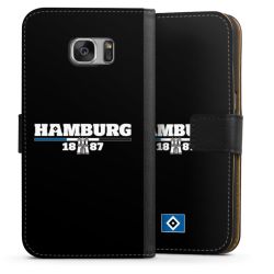 Sideflip mit langer Lasche schwarz