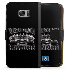 Sideflip mit langer Lasche schwarz