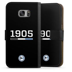 Sideflip mit langer Lasche schwarz