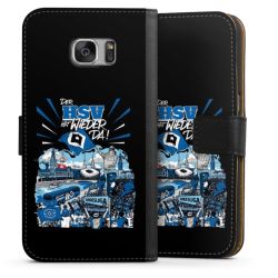 Sideflip mit langer Lasche schwarz