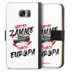 Sideflip mit langer Lasche schwarz