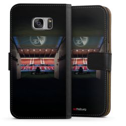 Sideflip mit langer Lasche schwarz