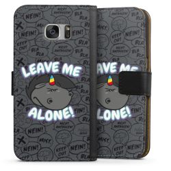 Sideflip mit langer Lasche schwarz