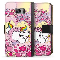 Sideflip mit langer Lasche schwarz