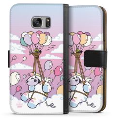 Sideflip mit langer Lasche schwarz