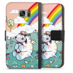 Sideflip mit langer Lasche schwarz