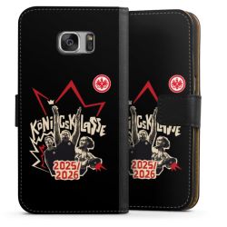 Sideflip mit langer Lasche schwarz