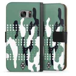 Sideflip mit langer Lasche schwarz