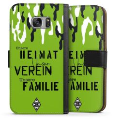 Sideflip mit langer Lasche schwarz