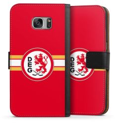 Sideflip mit langer Lasche schwarz