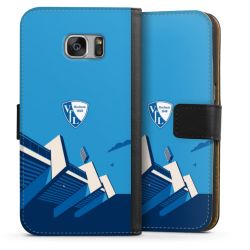 Sideflip mit langer Lasche schwarz