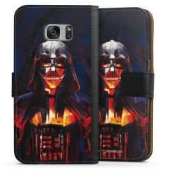 Sideflip mit langer Lasche schwarz