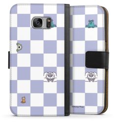 Sideflip mit langer Lasche schwarz