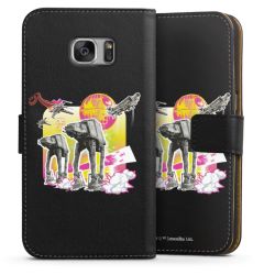 Sideflip Fodral med flap svart