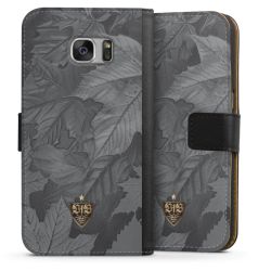 Sideflip mit langer Lasche schwarz